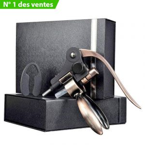 coffret tire bouchon a levier double patine ancienne le bon tire bouchon